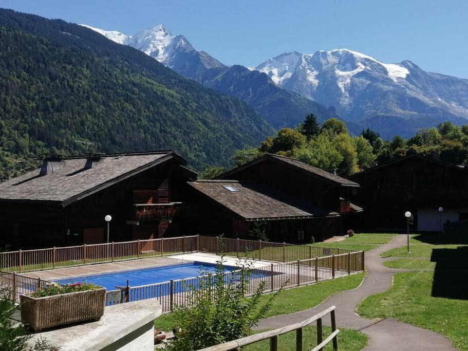 Studio Cosy Au Pied Des Pistes Avec Piscine Saint-Gervais-les-Bains Extérieur photo